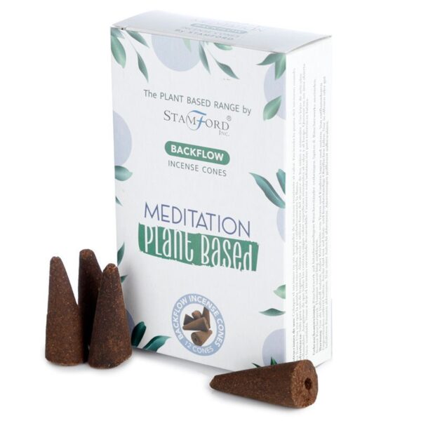 Växtbaserade Tillbakaflöde Rökelsekoner - Meditation