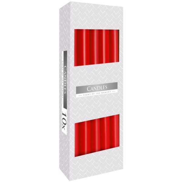 Bordsljus - Röd - 10-pack