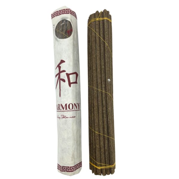Paket med 30 Premium Rullade Tibetanska Rökelsepinnar - Harmoni