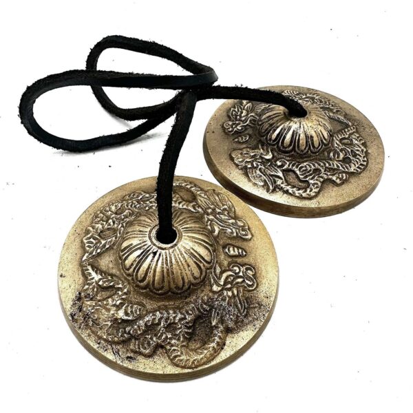 Tibetansk Tingsha - Drake - ca 7.4cm