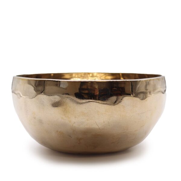 Extra Stor Handgjord Klangskål i Klockmetall (ca 1500g) - 21cm