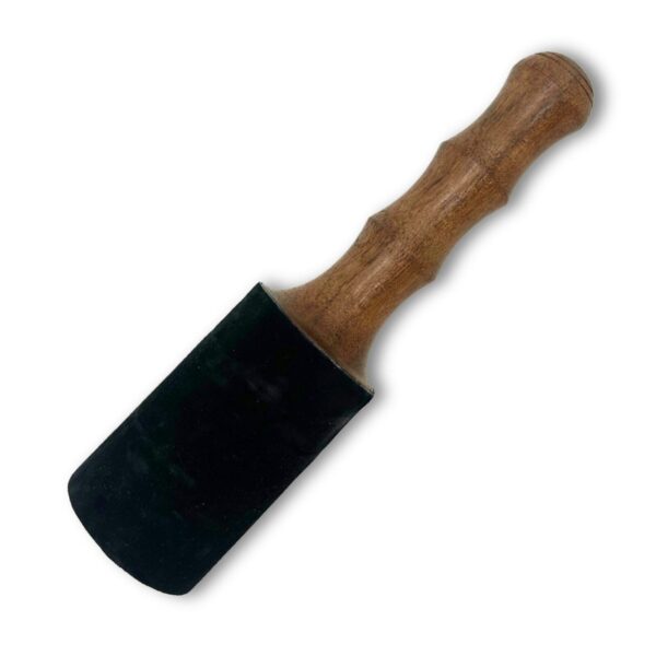 Trästav - 18x4cm - Böjt Dubbelhandtag