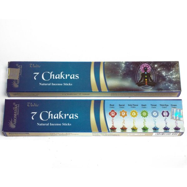 Vedic Rökelsepinnar - 7 Chakra