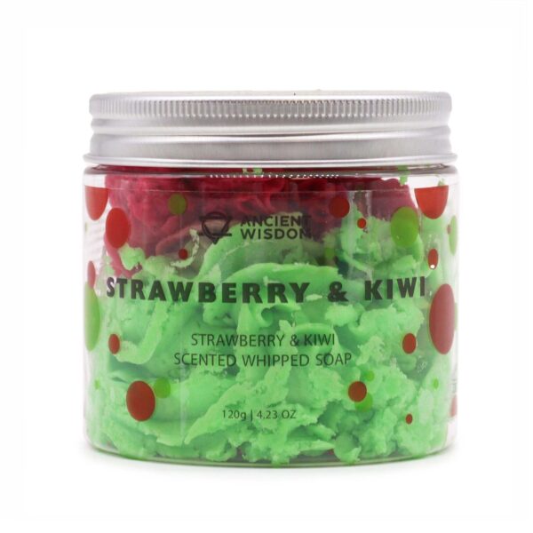Jordgubbe & Kiwi Vispad Tvål 120g