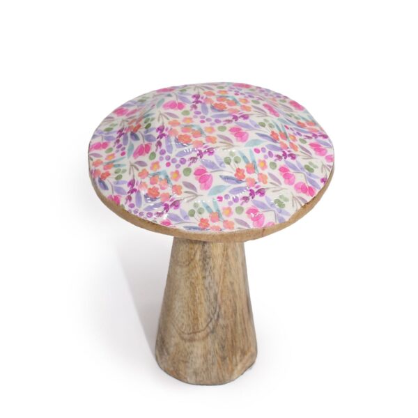 Liten Svamp - 10cm - Vacker Blommig