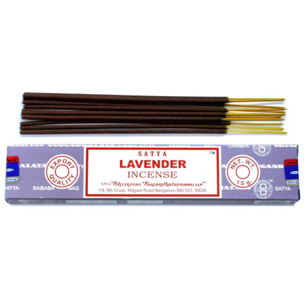 Satya Rökelsepinnar 15g - Lavendel