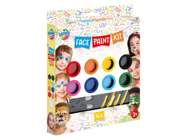 Colour Moxy ansiktsfärgsset 16 delar