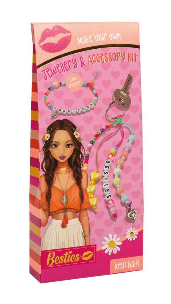 Colour Besties set för nyckelringstillverkning med armband