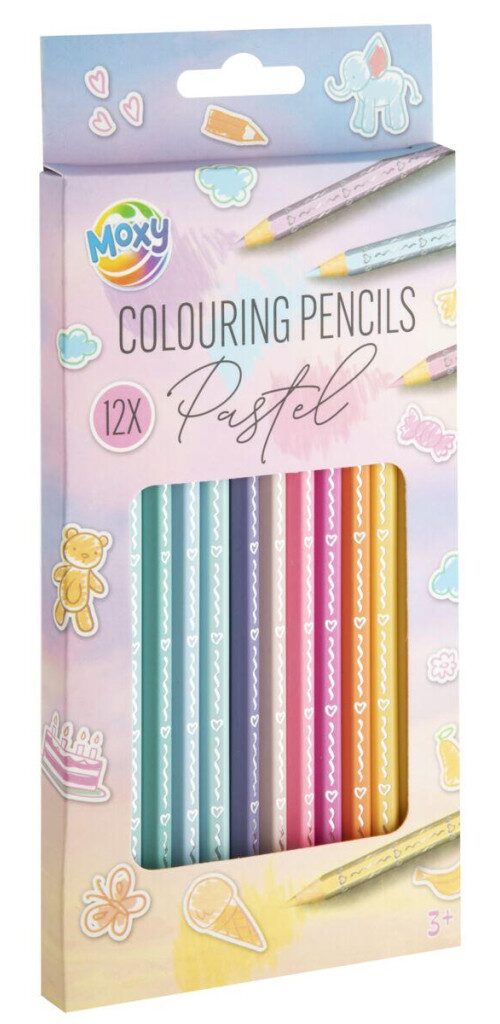 Colour Pastel 12-pack färgpennor