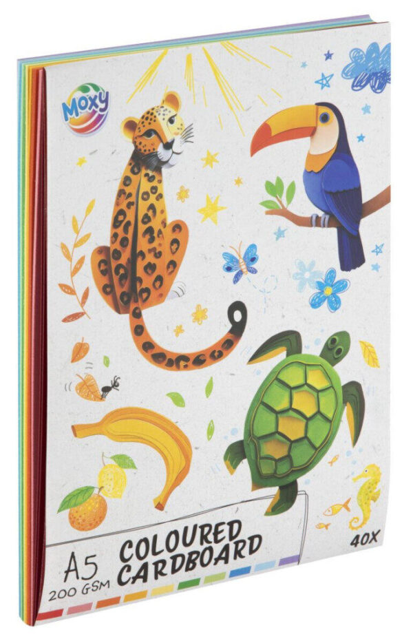 Colour Moxy kreativt pappersset 40 ark A5