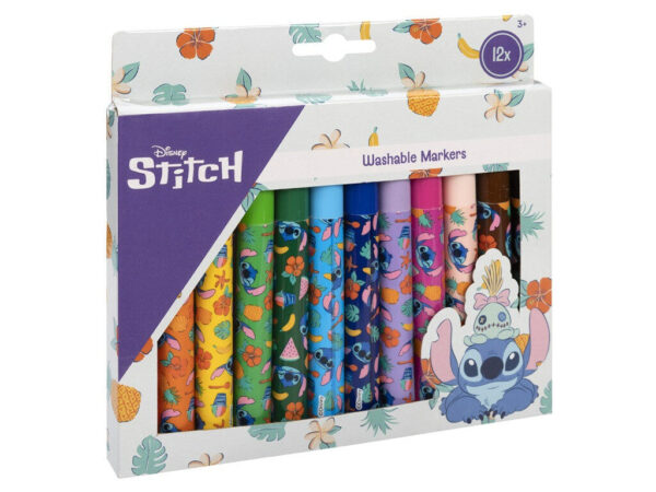 Disney Frost tvättbara tygpennor med snöflingemotiv, 12-pack