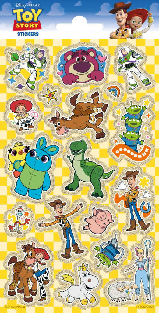 Disney Toy Story Klistermärke Playful Pals 20x10 cm