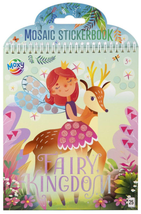 Fairy Kingdom mosaikklistermärkesset 20x31 cm