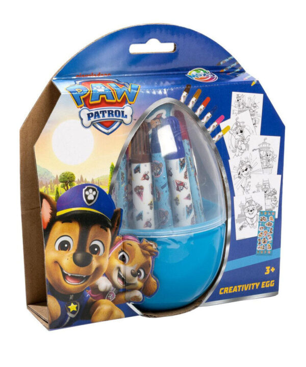 PAW Patrol skrivset i äggformat 17x18 cm