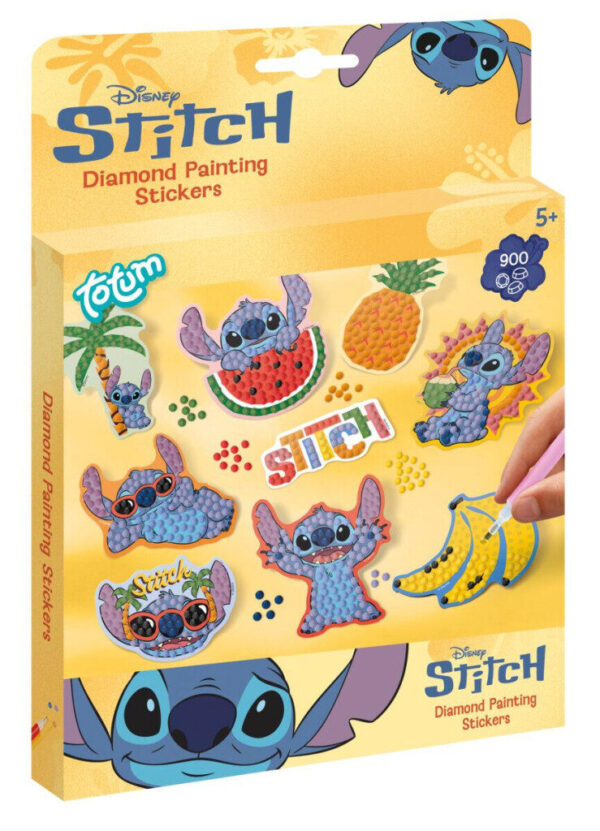 Disney Lilo & Stitch Aloha diamantklistermärkeset med 9 delar