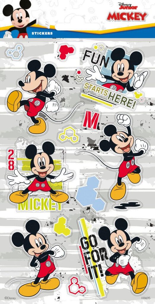 Disney Musse Pigg klistermärke 20x10 cm