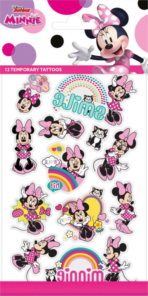 Disney Minnie Smile 12-pack tatueringar