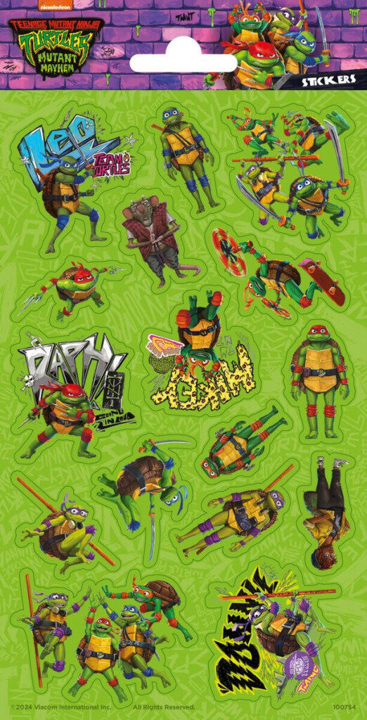 Teenage Mutant Ninja Turtles klistermärke