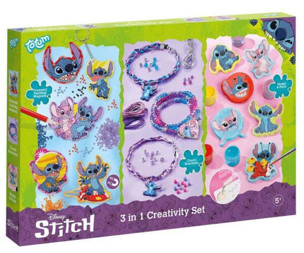 Disney Lilo and Stitch kreativa 3-i-1 set
