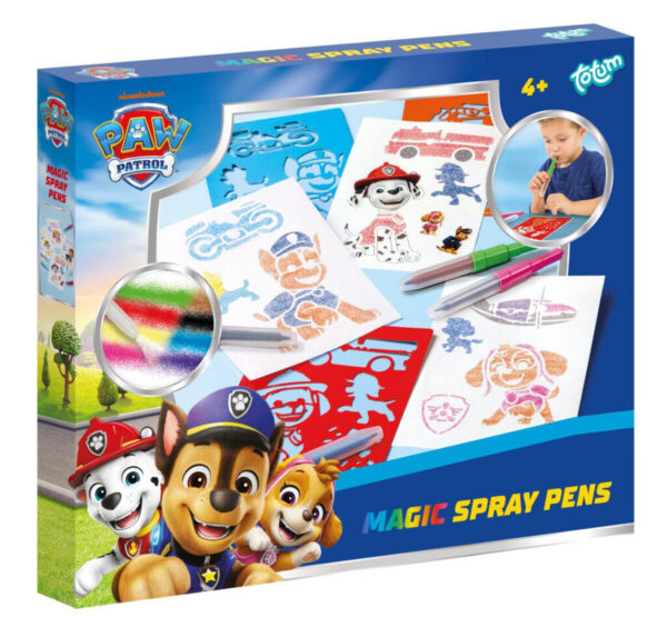PAW Patrol kreativt set med spraypennor