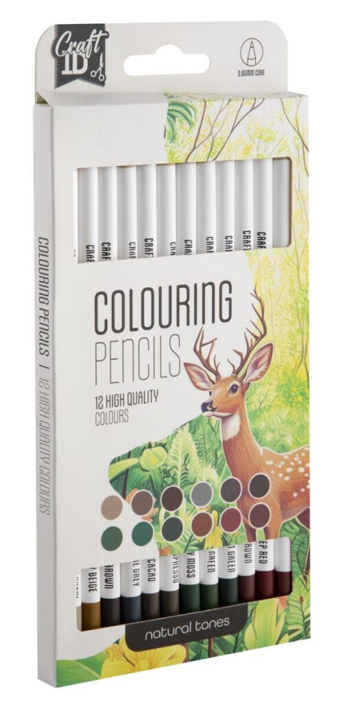 Colour Deer färgpennor, set med 12 stycken