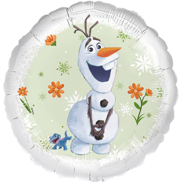 Disney Frost Söt Olaf & Bruni folieballong 45 cm