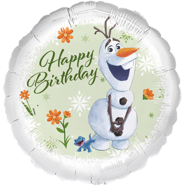 Disney Frost Olaf & Bruni folieballong 45 cm