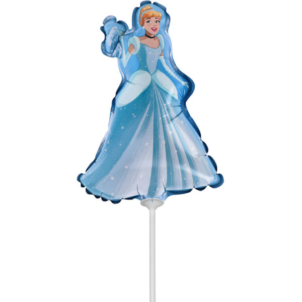 Disney Princess Askungen mini folieballong 23 cm (WP)