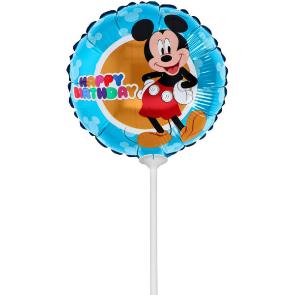 Disney Musse Pigg födelsedagsballong mini foliebollong 23 cm (WP)