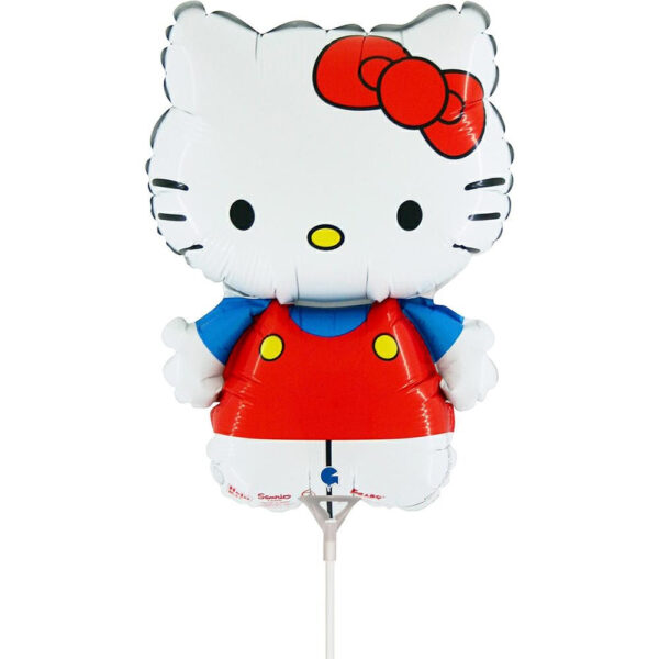 Hello Kitty mini folieballong röd 35 cm (WP)
