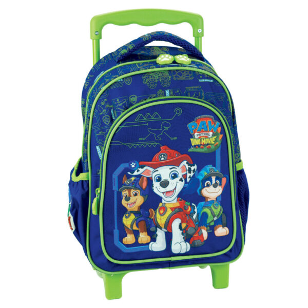 PAW Patrol Dino Movie rullande förskoleväska, 30 cm