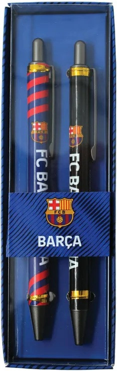 FC Barcelona Set med 2 pennor