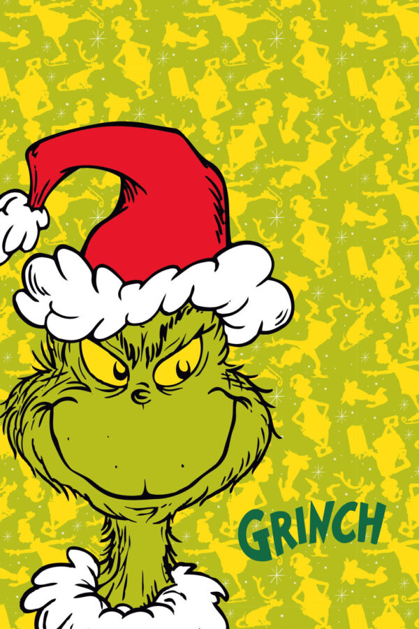 The Grinch fleecefilt 100x150 cm