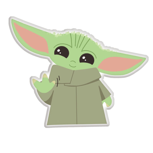 Star Wars Baby Yoda dekorativ kudde 43x30 cm