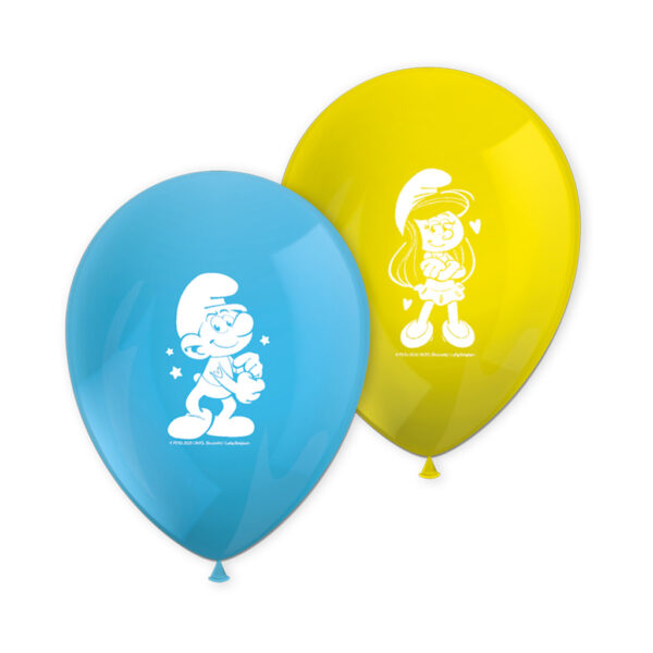 Smurfarna ballongset, 8 delar