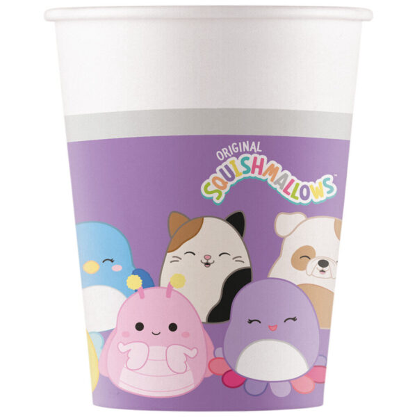 Squishmallows pappersmuggar 8-pack 250 ml FSC