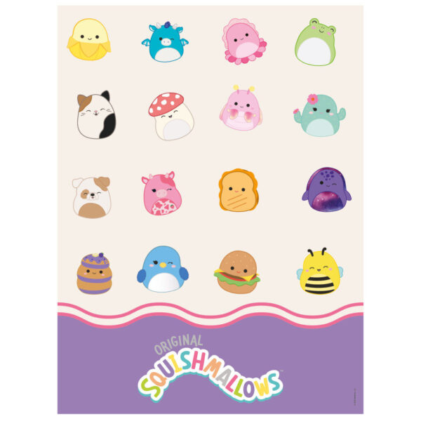 Squishmallows duk i plast 120x180 cm