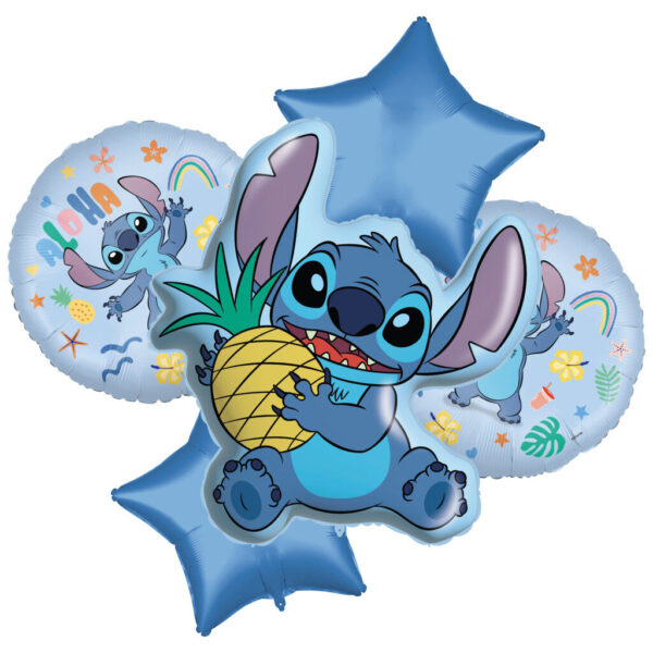 Disney Lilo & Stitch ananas folieballongset 5 delar