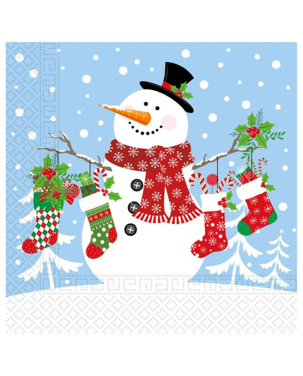Julservetter 20-pack 33x33 cm