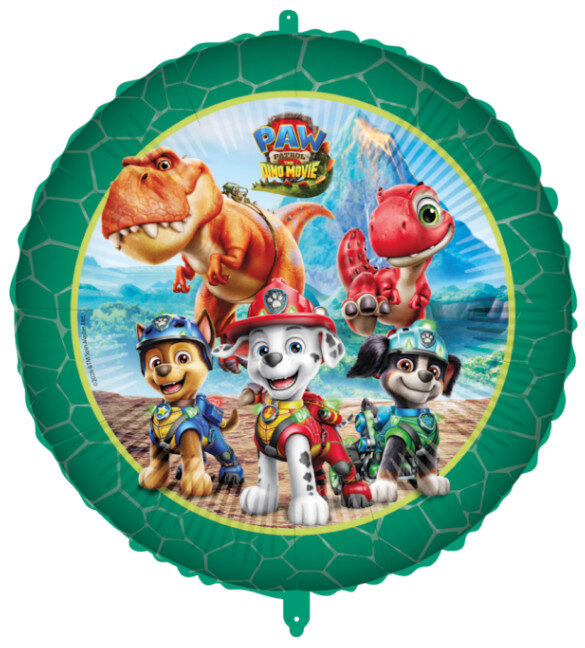 PAW Patrol Dino Movie folieballong 46 cm
